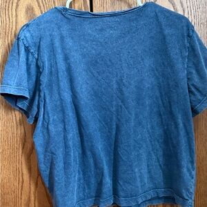 Casual Blue Women's Top